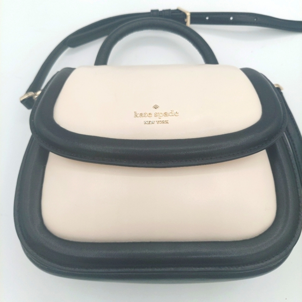 Kate spade colorblock puffy top handle crossbody NWOT
